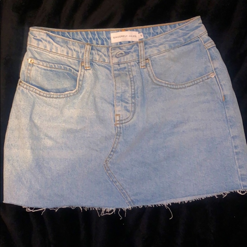 Denim Skirt - Picture 1 of 3